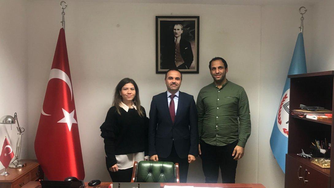 Dr. Fazıl Küçük Türk Dernek Okulu yeni yönetim kurulu ziyareti.