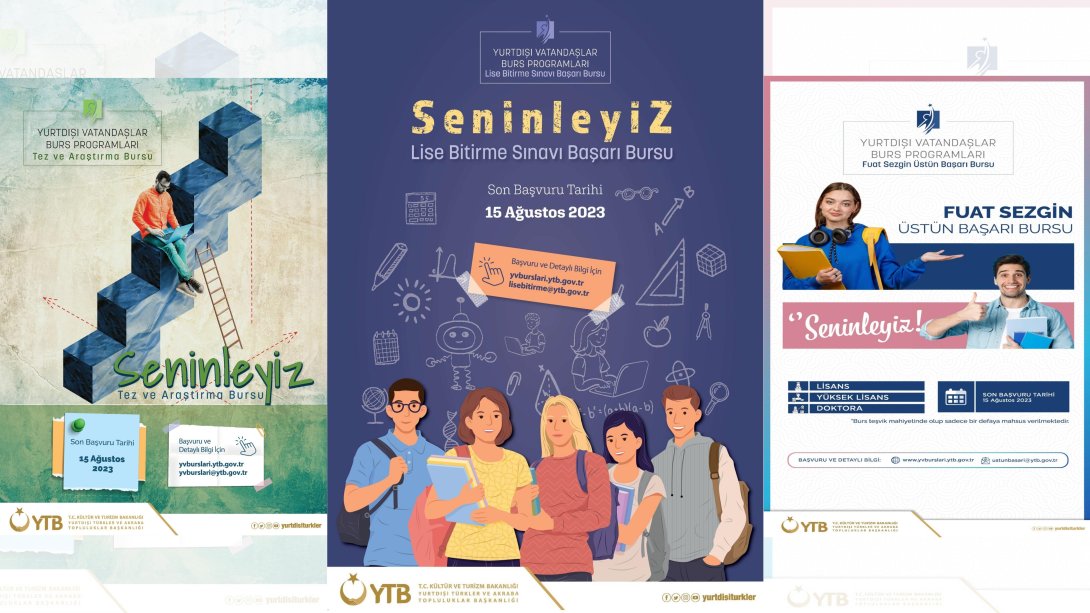 Yurtdışı Türkler ve Akraba Topluluklar Başkanlığı (YTB), 2023-2024 Akademik Yılı, Burs Programları